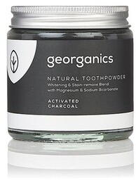 Georganics, proszek do czyszczenia zębów Activated Charcoal, 120