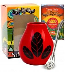 Zestaw Yerba Mate UN POCO El Pajaro Guarana