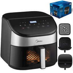 Midea Airfryer 5,5L 2250W beztłuszczowa frytkownica z panelem