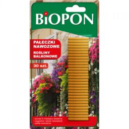 Pałeczki nawozowe do roślin balkonowych Biopon 30 szt.