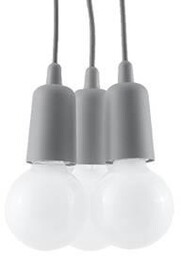 Sollux LAMPA wisząca SL.0576 pająk OPRAWKA industrialny ZWIS