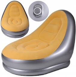 Aerogogo Materac z wbudowaną pompką Leżak Fotel