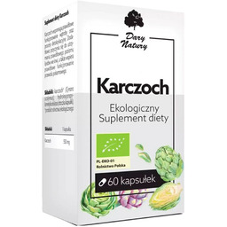 KARCZOCH BIO Suplement diety, 60 kaps. (550 mg)