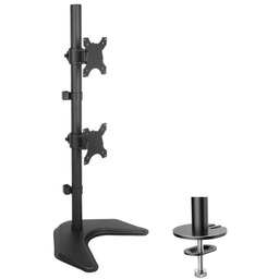 TECHLY PODSTAWA POD 2 MONITORY 13-27" LCD 10KG