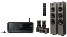 YAMAHA Kino domowe RX-V4A + PRISM Falcon HT500
