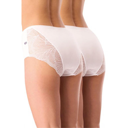 Figi damskie bawełniane (2pack) z wysokim stanem