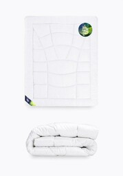 Kołdra antyalergiczna 155x200 Tencel całoroczna 1250g biała AMZ