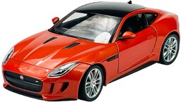 Welly Jaguar F-Type Coupe Pomarańczowy 1:24 Samochód Nowy