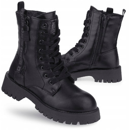 Botki zimowe Dziecięce glany KK374136 Big Star 28