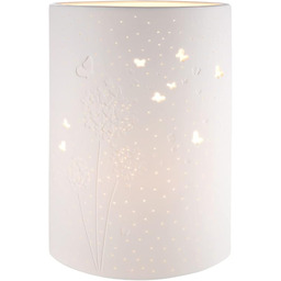 GILDE Prickel lampa stołowa - dmuchany kwiat -