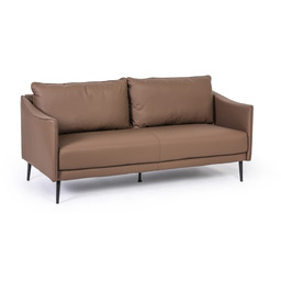 Sofa PATTY, 3-miejscowa, brązowy