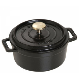 Staub Garnek żeliwny Okrągły 400 Ml, Czarny La
