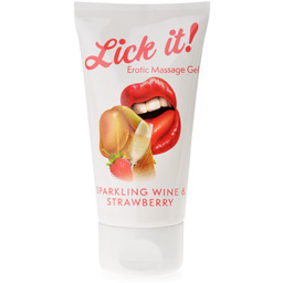 Lick it sparkling wine&strawberry 50 ml żel