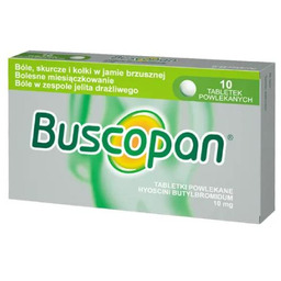 Buscopan 10 mg, 10 tabletek