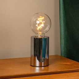 Lucide Lampa stołowa Vivo, możliwość ściemniania, chromowy /