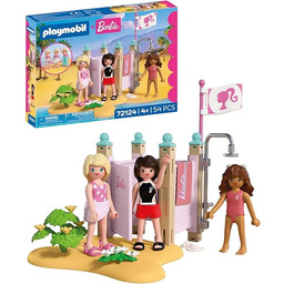 PLAYMOBIL Barbie moda plażowa, przebieralnia i prysznic