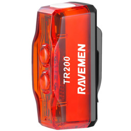 Ravemen Lampka tylna TR200, 200 lumenów, czujnik hamowania,