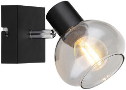 Rabalux Loftowa lampa ścienna Sullivan 3295 szklany kinkiet