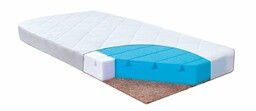 Babymatex Materacyk do łóżeczka 120x60x10 Colorado piankowy kokosowy