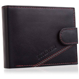 Portfel skórzany BETLEWSKI BPM-SZ-60 CZARNY