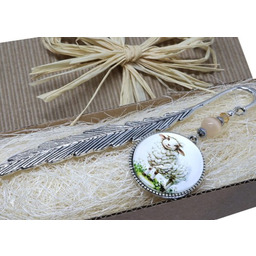 Zakładka do książki - owieczka, baranek -