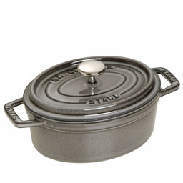 Staub Garnek żeliwny Owalny 600 Ml, Grafitowy La