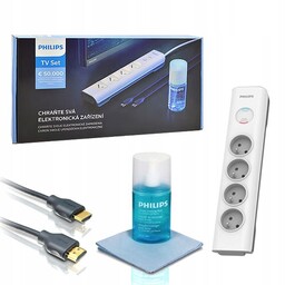 Zestaw Philips Listwa Zasilająca kabel spray 3