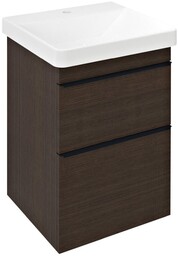 Sapho SITIA szafka umywalkowa 464x70x442cm 2 szuflady sosna