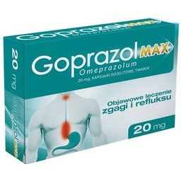 Goprazol Max 20 mg, 14 kapsułek