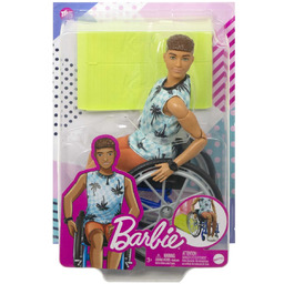 Barbie Fashionistas, lalka, Ken na wózku, Hjt59 Wb2