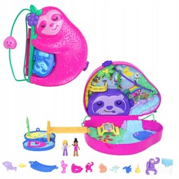 Zestaw Polly Pocket Sloth Family
