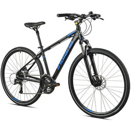 INDIANA Rower crossowy X-Cross 3.0 M17 męski Czarno-niebieski
