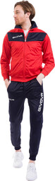 Dres Givova Tuta Visa Triacetato czerwono-granatowy TR018 1204-L