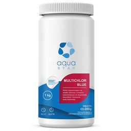 AQUASTAR Chlor do basenu Multichlor Blue 1kg