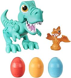 Play-Doh Dino Crew Przeżuwający dinozaur wydający zabawne dźwięki,
