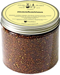 Herbata rooibos czerwonokrzew MANHATTAN najlepsza sypana 200g papaja