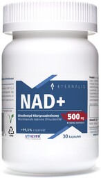 NAD+ UTHEVER (r) (Dinukleotyd Nikotynoamidoadeninowy) kapsułki 500mg 30