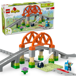 Lego Duplo Most i tory kolejowe zestaw rozszerzający