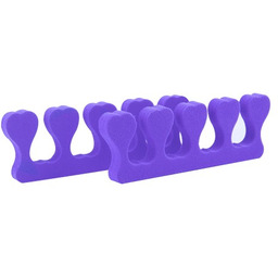 Separatory piankowe do palców kolor fioletowy 2 szt