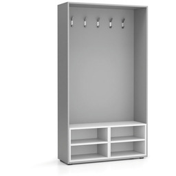 Wieszak ścienny BORDER z półką na buty, 5