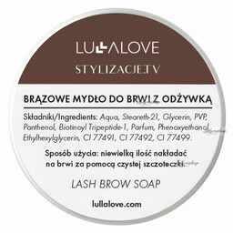 LULLALOVE x Stylizacje - Mydło do brwi