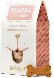 Psiacha z boczkiem 100g naturalne przysmaki dla psa