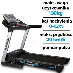 BH FITNESS Bieżnia elektryczna i.F4 G6426I 1470W 20km/h