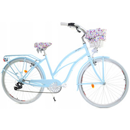 Rower miejski damski Dallas 28 Aluminiowy Cruiser