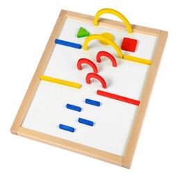 Tablica magnetyczna dla dzieci Flipper logopedyczny, 110152-Pilch, zabawki