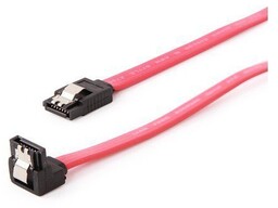 Gembird Kabel SATA DATA III dół/prosto metalowe zatrzaski
