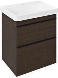 Sapho SITIA szafka umywalkowa 564x70x442cm 2 szuflady sosna