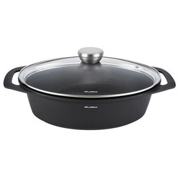 Brytfanna aluminiowa Chef owalna 39,5 x 28,5 x
