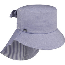 Kapelusz z Ochroną Szyi Marnby by Lipodo, niebieski,