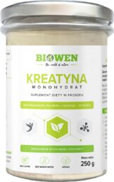 Biowen Kreatyna Monohydrat, proszek, 250 g